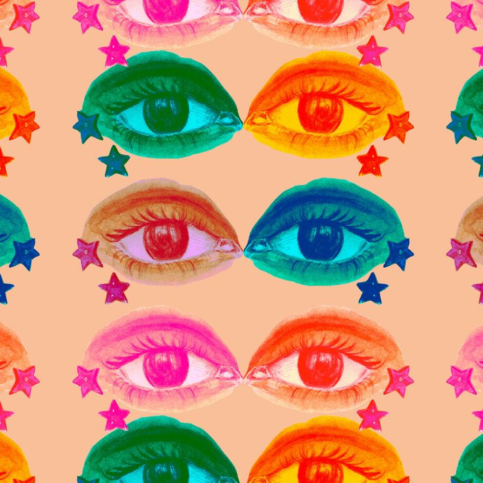 Mystic Colored Eye Pattern  Coffee Mug Gallery Image 2