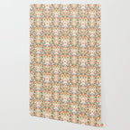 Bunny in the garden - cream pattern  Wallpaper Gallery Image 2