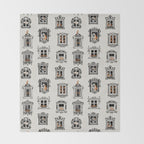 Black Forest welcome windows Throw Blanket Gallery Image 2