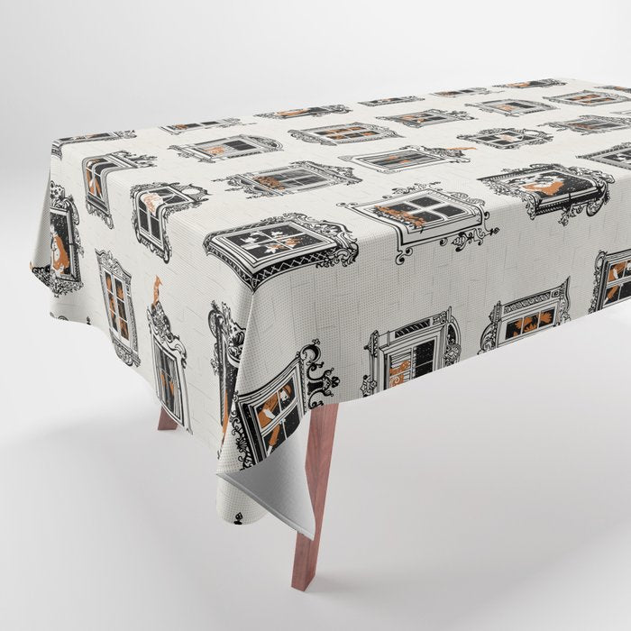 Black Forest welcome windows Tablecloth Gallery Image 1