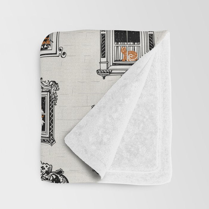 Black Forest welcome windows Throw Blanket Gallery Image 3