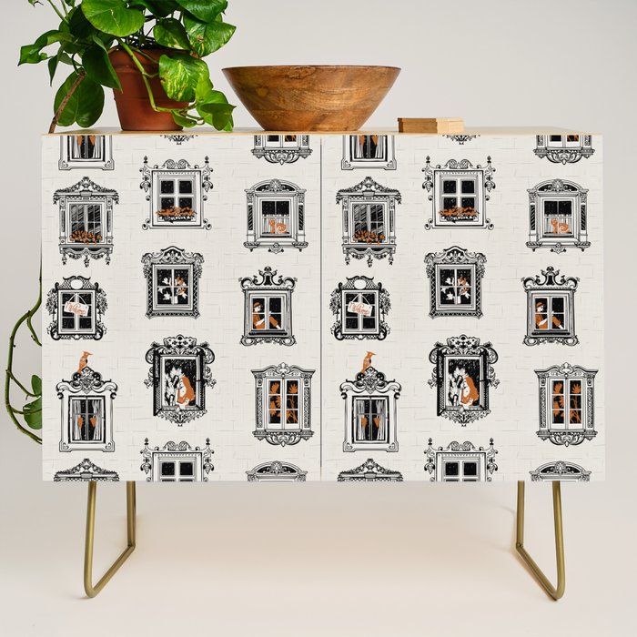 Black Forest welcome windows Credenza Gallery Image 1
