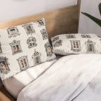 Black Forest welcome windows Pillow Sham Gallery Image 2