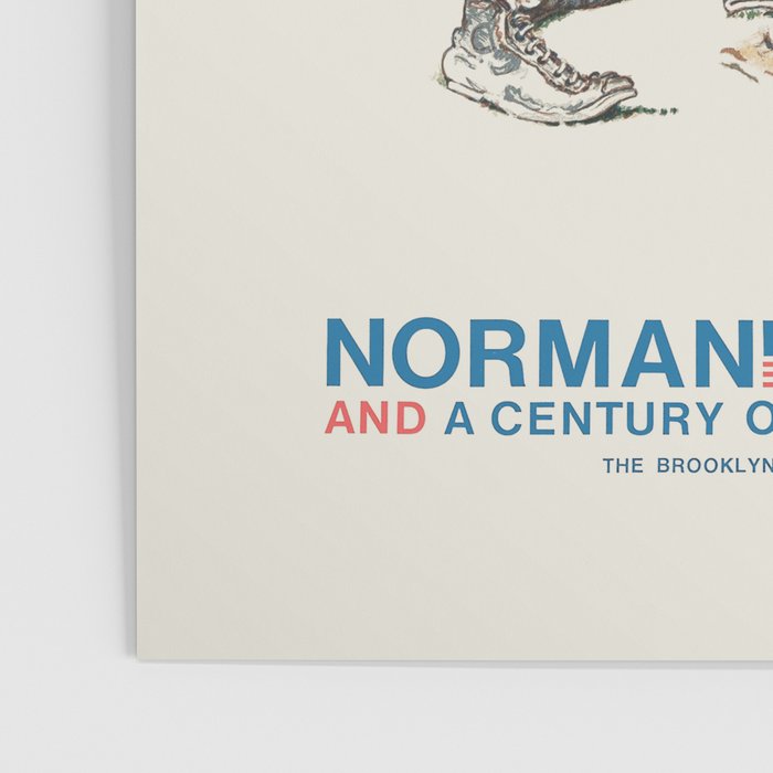 Norman Rockwell Art Exhibition Poster with Baseball illustration Poster Gallery Image 3