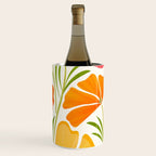 Spring Wildflowers Floral Illustration Wine Chiller Gallery Image 3
