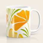 Spring Wildflowers Floral Illustration Coffee Mug Gallery Image 1