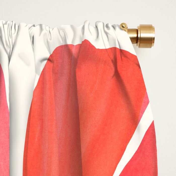 Spring Wildflowers Floral Illustration Window Curtain Gallery Image 2