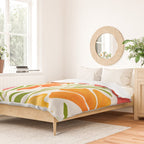 Spring Wildflowers Floral Illustration Duvet Cover Gallery Image 2