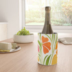 Spring Wildflowers Floral Illustration Wine Chiller Gallery Image 4