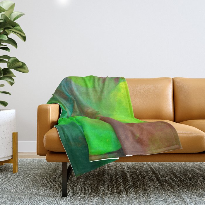 Colorful Imagination Throw Blanket Gallery Image 1