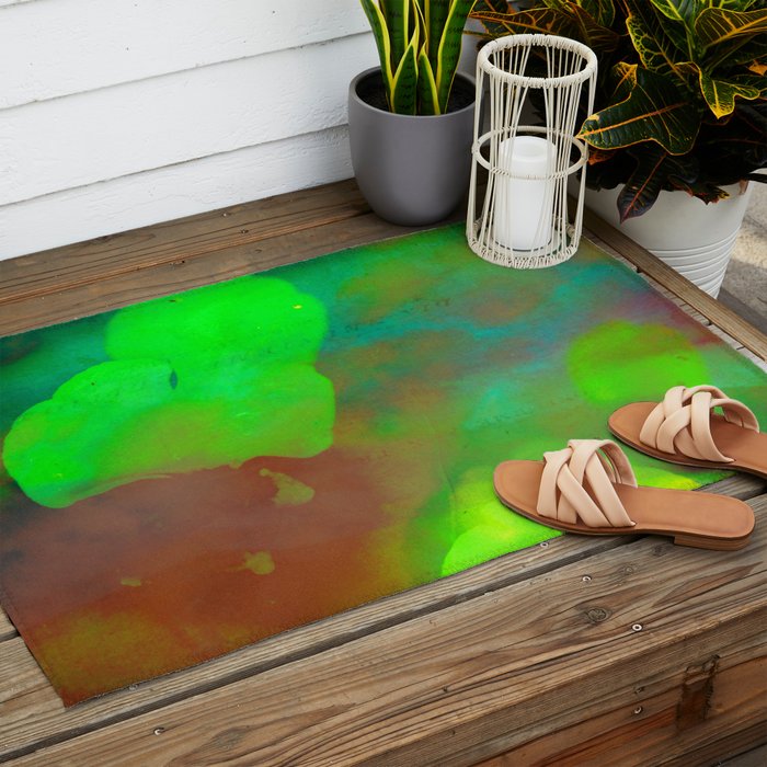 Colorful Imagination Outdoor Rug Gallery Image 2
