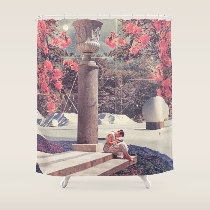 Waiting for my Loneliness to Forgive Me Shower Curtain Gallery Image 1