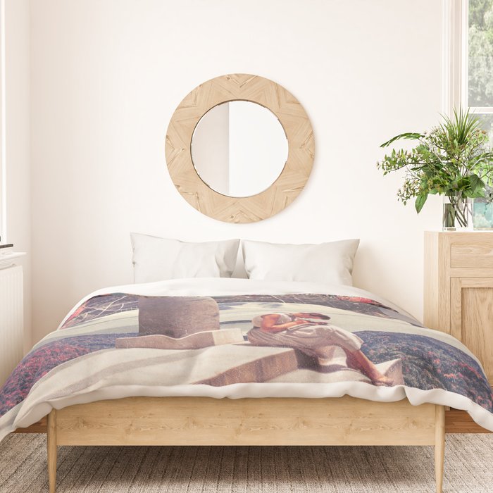 Waiting for my Loneliness to Forgive Me Duvet Cover Gallery Image 3