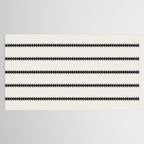 Minimal Triangles - Black & White Tablecloth Gallery Image 2