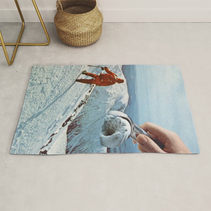 Ice Cream Mountain II - Cookies & Cream Rug Gallery Image 1