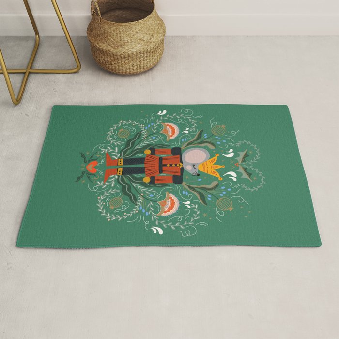 Regal Dreams: The Enchanted Nutcracker  Rug Gallery Image 1