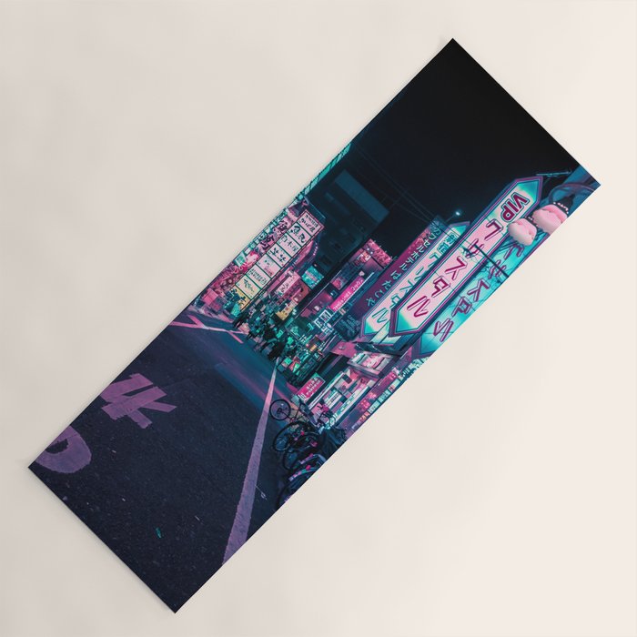 A Neon Wonderland called Tokyo Yoga Mat Gallery Image 1