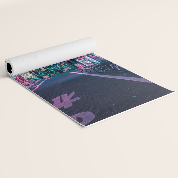 A Neon Wonderland called Tokyo Yoga Mat Gallery Image 2