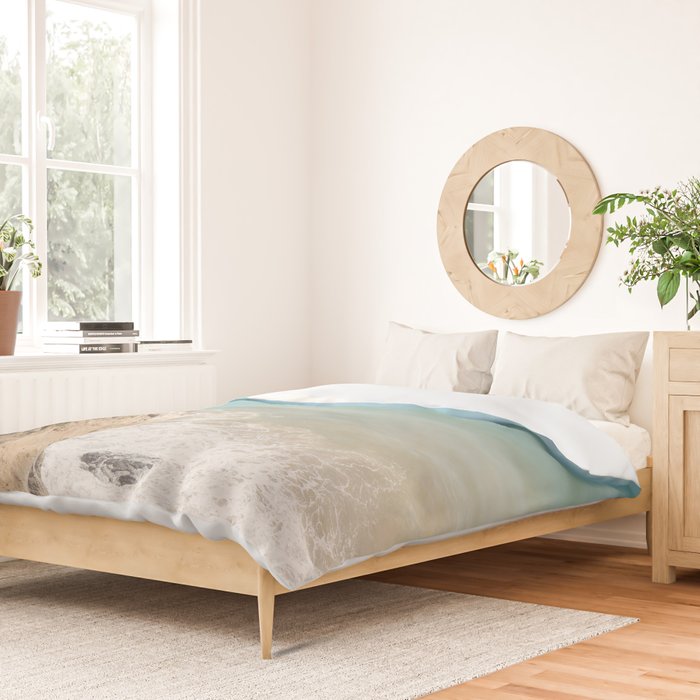 El Matador Beach, California Duvet Cover Gallery Image 2