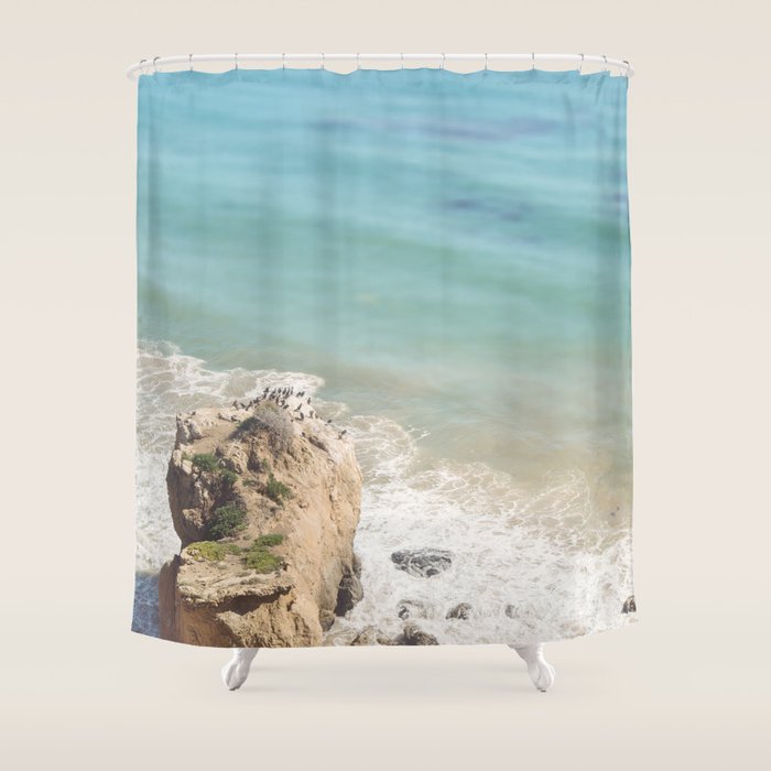 El Matador Beach, California Shower Curtain Gallery Image 1