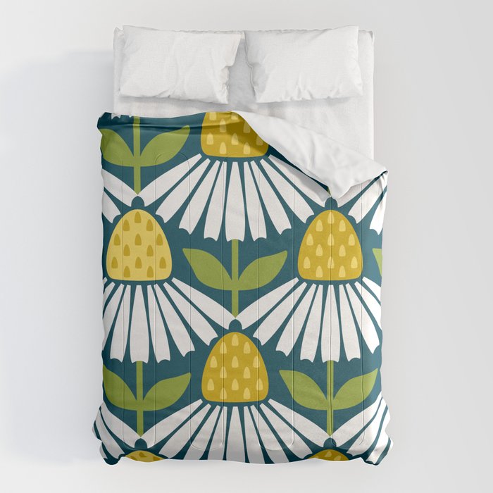 the daisies greet you Comforter Gallery Image 1