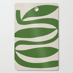 Abstract-botanical 21-green Cutting Board Gallery Image 1