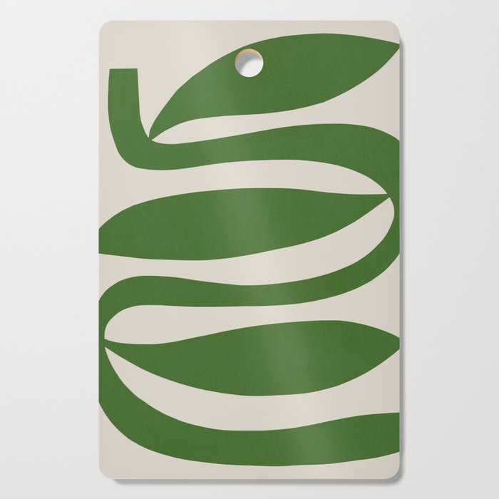 Abstract-botanical 21-green Cutting Board Gallery Image 1