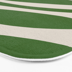 Abstract-botanical 21-green Bath Mat Gallery Image 3