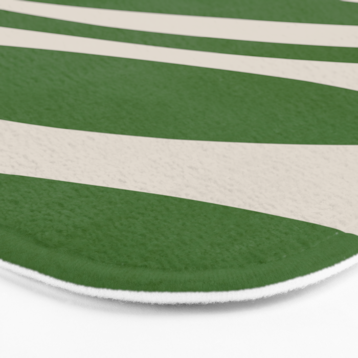 Abstract-botanical 21-green Bath Mat Gallery Image 3