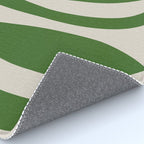 Abstract-botanical 21-green Rug Gallery Image 4