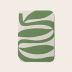 Abstract-botanical 21-green Bath Mat Gallery Image 1