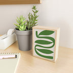 Abstract-botanical 21-green Mini Art Print Gallery Image 2