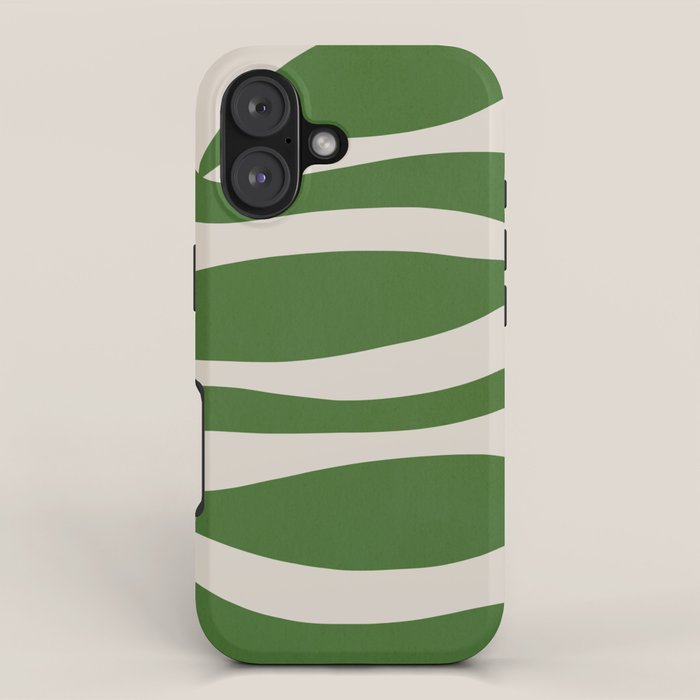Abstract-botanical 21-green iPhone Case Gallery Image 1