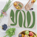Abstract-botanical 21-green Cutting Board Gallery Image 2