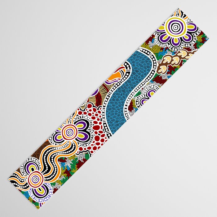 Authentic Aboriginal Art -  Table Runner Gallery Image 3