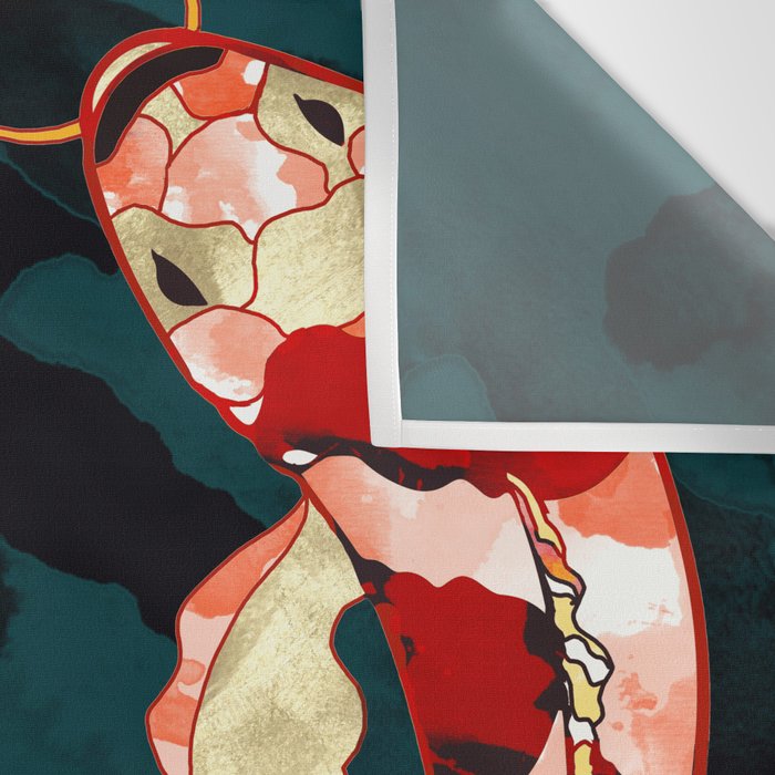 Metallic Koi Wall Tapestry Gallery Image 3