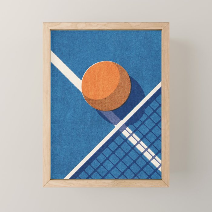 BALLS / Table Tennis I Mini Art Print Gallery Image 1