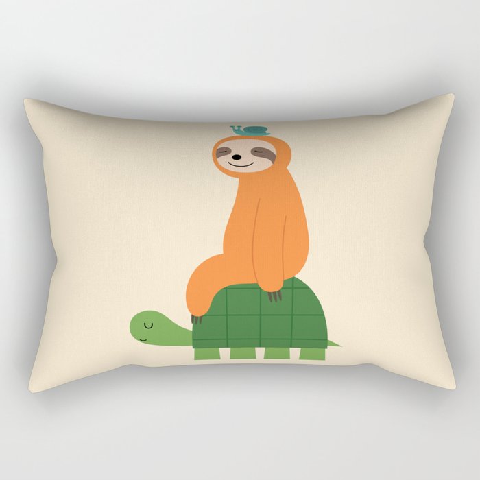 Slow Family Rectangular Pillow Gallery Image 2