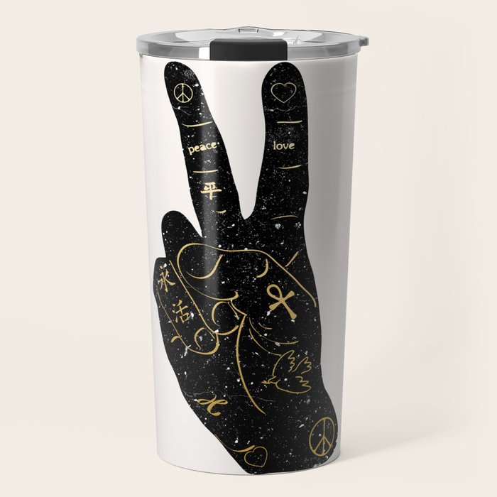 Peace Travel Mug Gallery Image 1