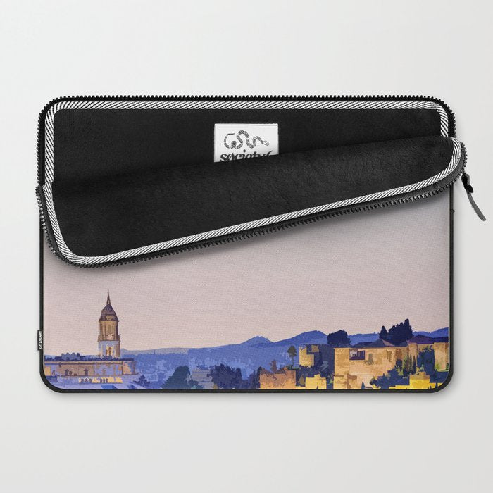 Visit MaÌlaga Laptop Sleeve Gallery Image 2