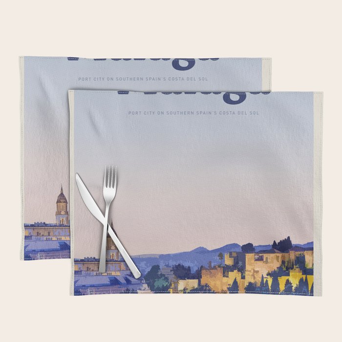 Visit MaÌlaga Placemat Gallery Image 1