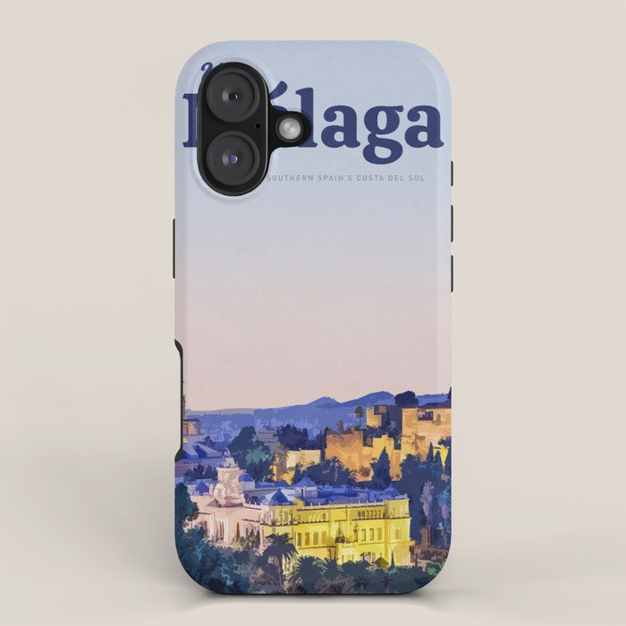 Visit MaÌlaga iPhone Case Gallery Image 1