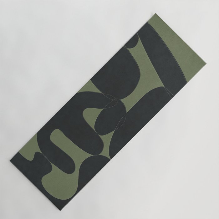 Modern Abstract Art 27 Yoga Mat Gallery Image 1