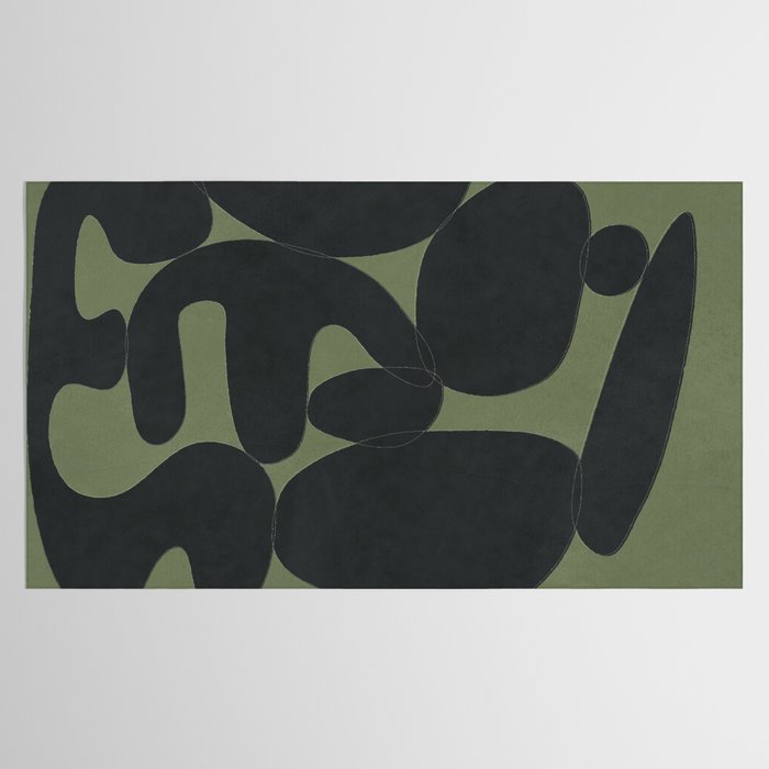Modern Abstract Art 27 Tablecloth Gallery Image 2