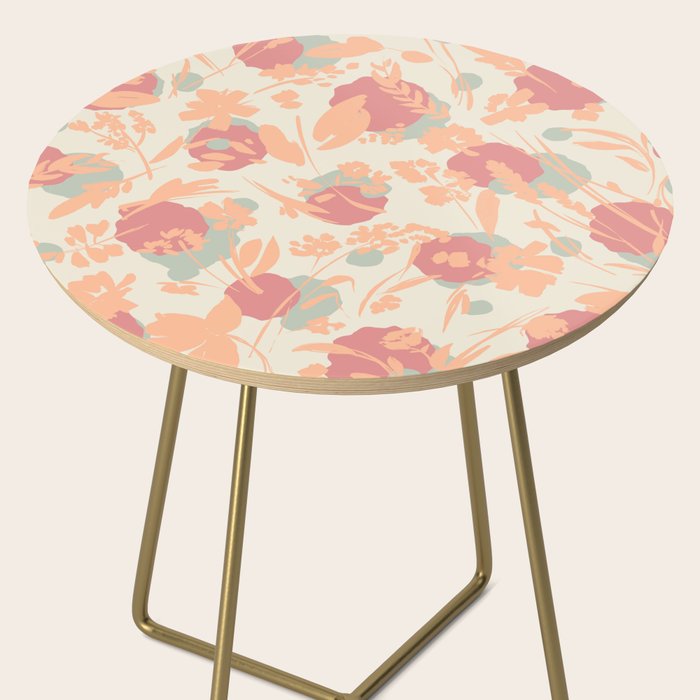 Abstract wild garden 2SM Side Table Gallery Image 2