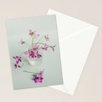 Sweet Violets - Modern Farmhouse Botanical Stationery Card Gallery Image 2
