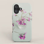 Sweet Violets - Modern Farmhouse Botanical iPhone Case Gallery Image 1