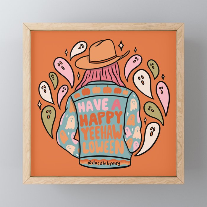 Yeehawlloween Mini Art Print Gallery Image 1