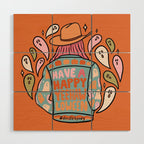 Yeehawlloween Wood Wall Art Gallery Image 1