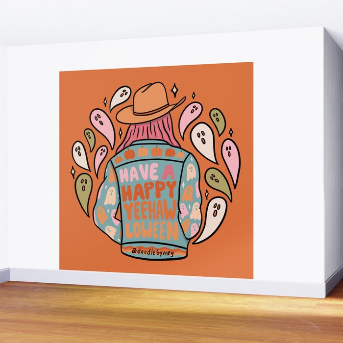 Yeehawlloween Wall Mural Gallery Image 2